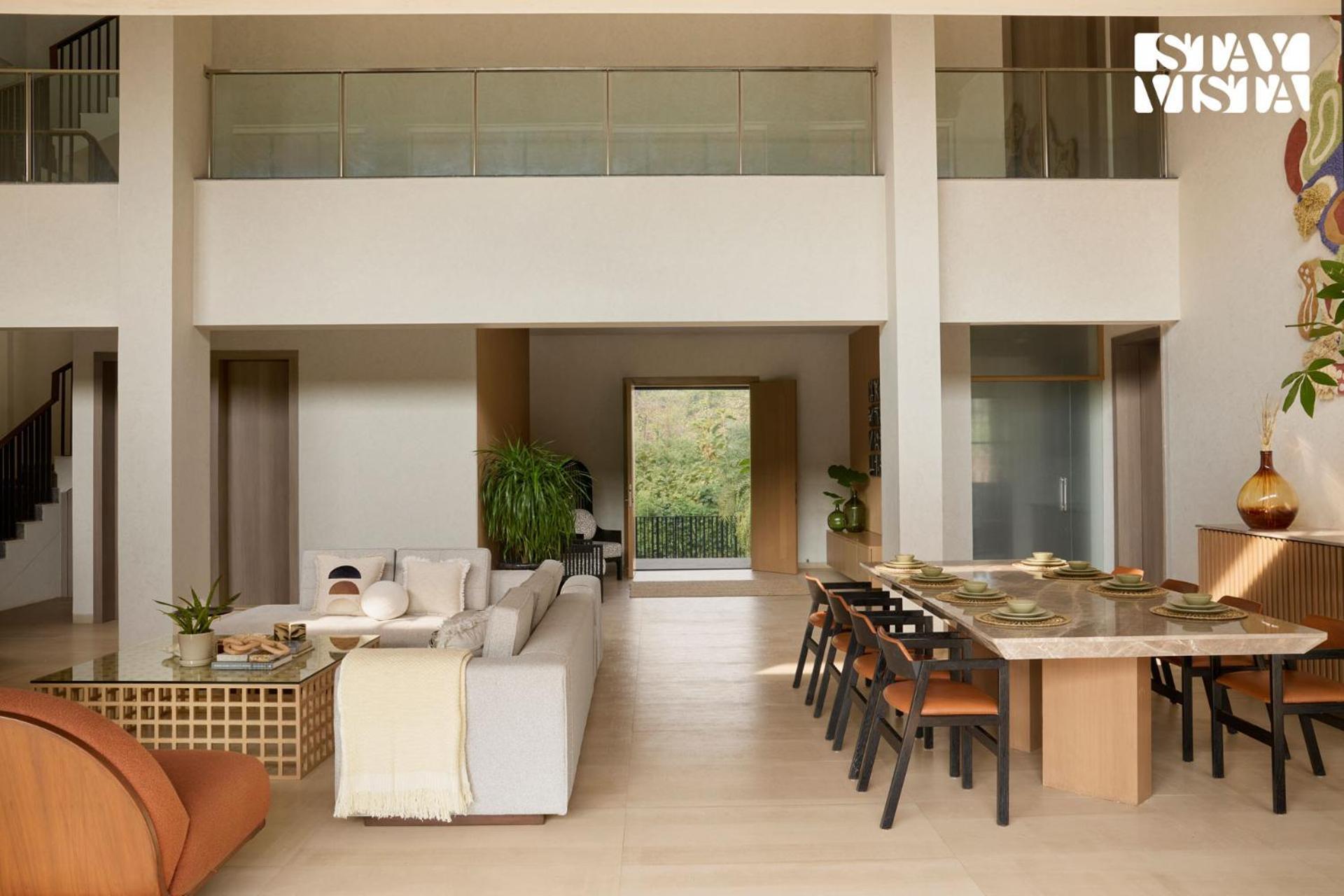 Reflection House By Stayvista With Pool, Terrace Bar, Indoor Games & Exquisite Interiors In A Nutshell Alībāg Buitenkant foto