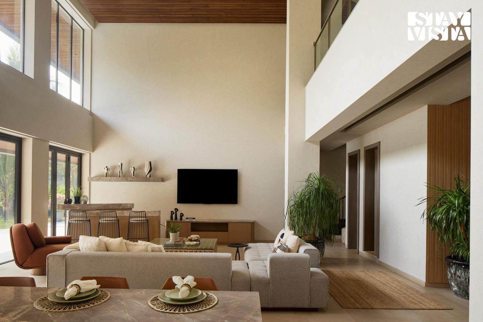 Reflection House By Stayvista With Pool, Terrace Bar, Indoor Games & Exquisite Interiors In A Nutshell Alībāg Buitenkant foto